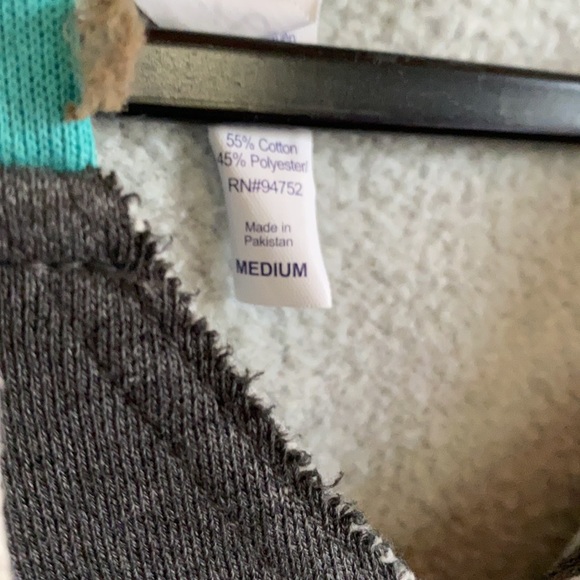 Ladies PBR Raglan Hooded Sweatshirt - Picture 2 of 4